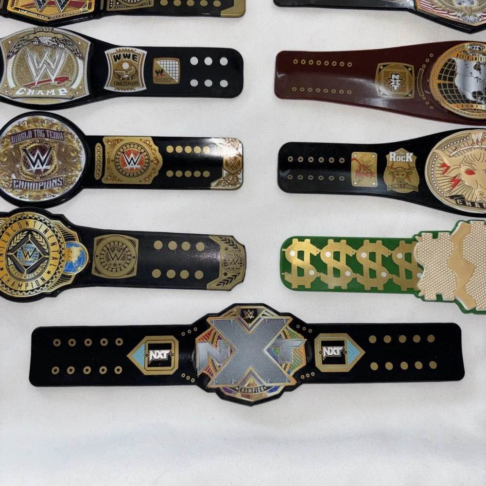 WWE Championship Slap Bands Complete Series 1 And 2 Of Seires 2 with Super Rares